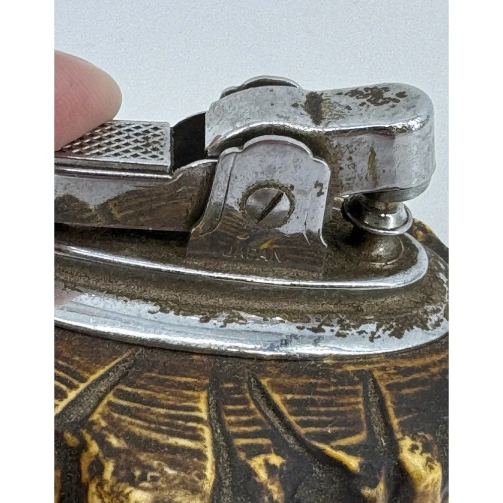 Vintage 1950's Japanese Celluloid Chimp Table Lighter Made By PRINCE/BYC Mark